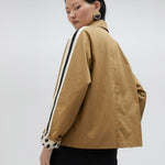 Trench corto con bande colorate MS2502012 052 MAITE 