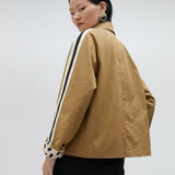 Trench corto con bande colorate MS2502012 052 MAITE 