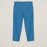 Pantalone slim fit in jersey tecnico