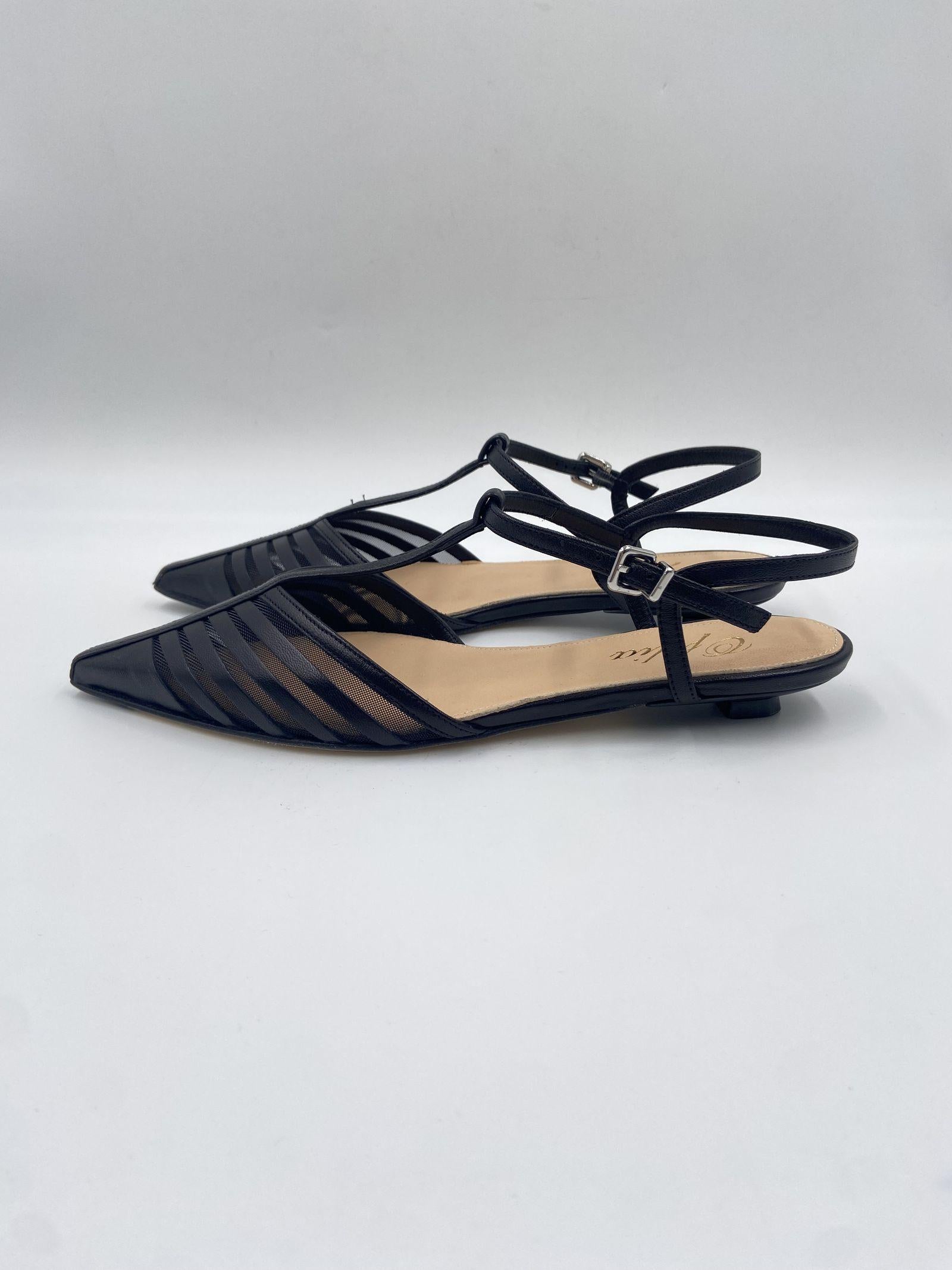 Slingback trasparente - Ofelia 3078 NERO OFELIA 