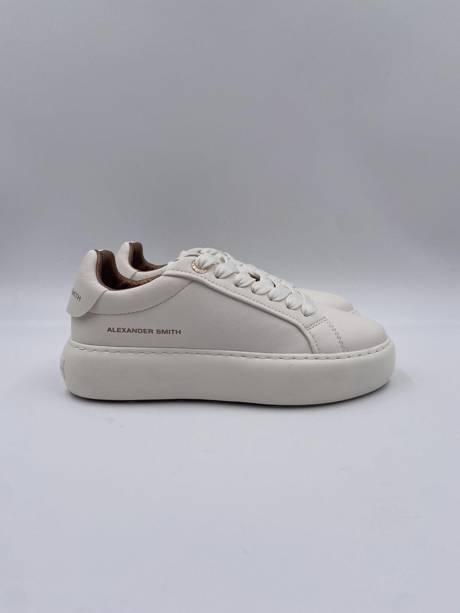 Sneakers Soho Total White ASBBSOW 3560 TWT ALEXANDER SMITH 
