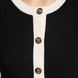 Cardigan con bottoni gioiello 521FD53038 521017-02 GAUDI' 