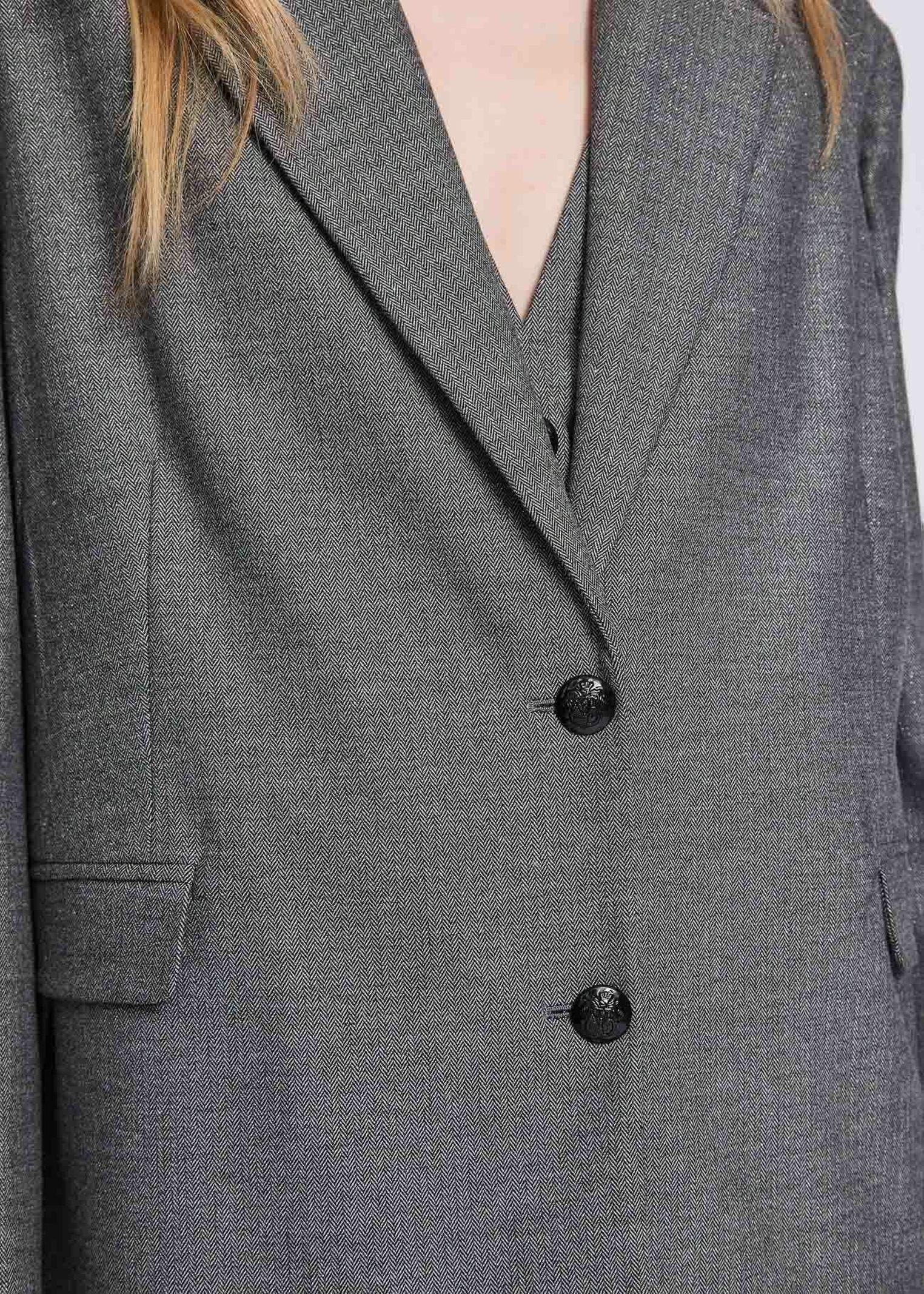 Blazer motivo chevron 521FD35016 521052-01 GAUDI' 