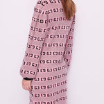 Abito collo alto con motivo jacquard - Gaudi 421BD13005 425030-01 GAUDI' 