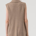 Gilet lungo doppio petto FR25WJ5015W80501 L46 FRACOMINA 