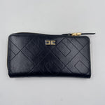Portafoglio con zip e logo - Elisabetta Franchi PF88A52E2 110 ELISABETTA FRANCHI 