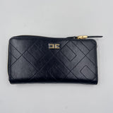 Portafoglio con zip e logo - Elisabetta Franchi PF88A52E2 110 ELISABETTA FRANCHI 