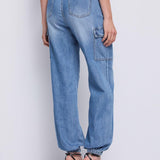 Jeans cargo con elastico - Gaudi 611BD26039 00 GAUDI' 