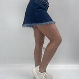 Minigonna denim
