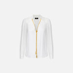 Camicia con charms collana - Elisabetta Franchi CA09346E2 360 ELISABETTA FRANCHI 