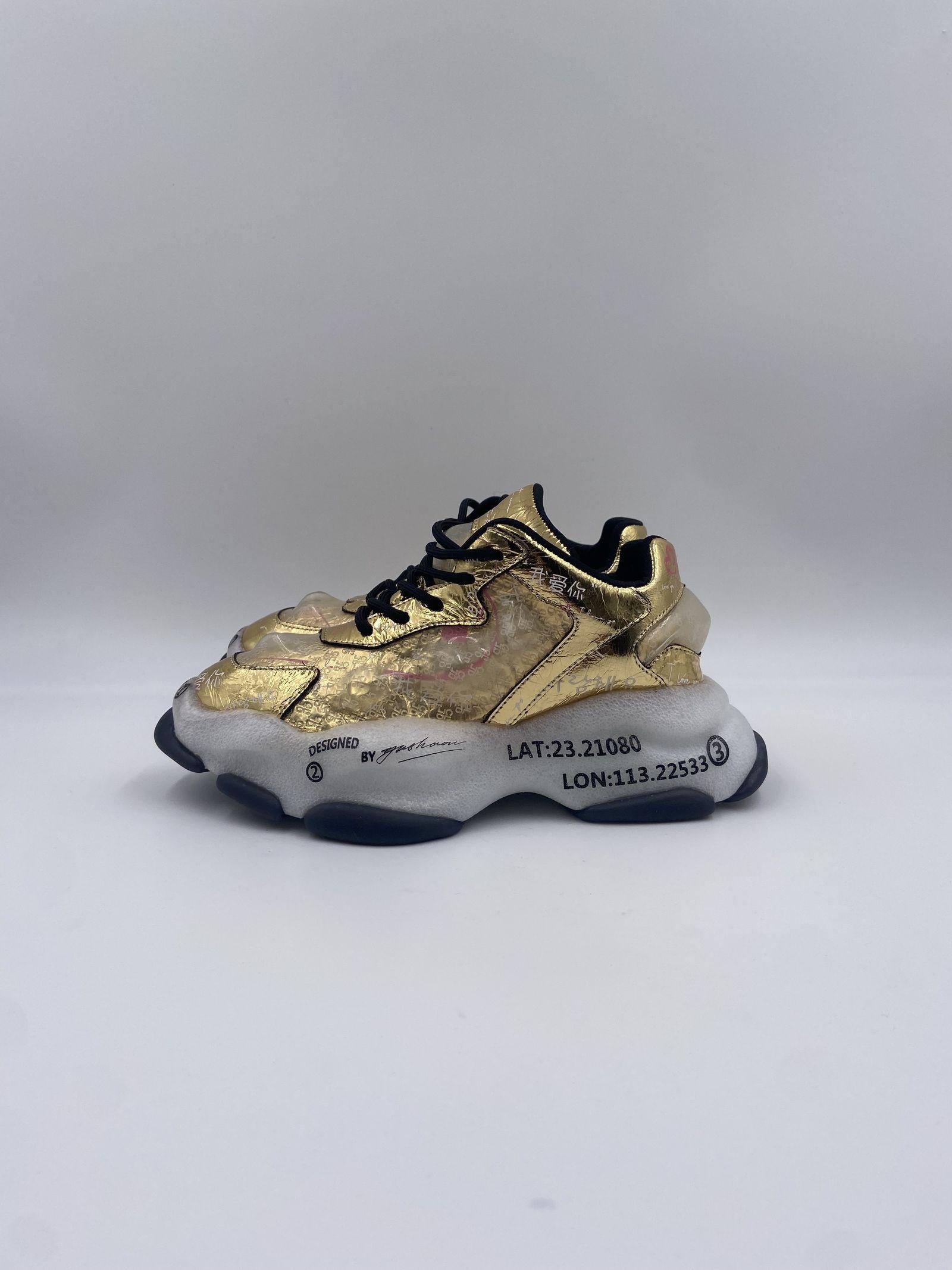 Sneakers oro 6F038 0112 CLJD 