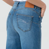 Jeans straight effetto push up