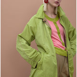 Trench reversibile in tessuto tecnico - Maite MS2601001 062 MAITE 