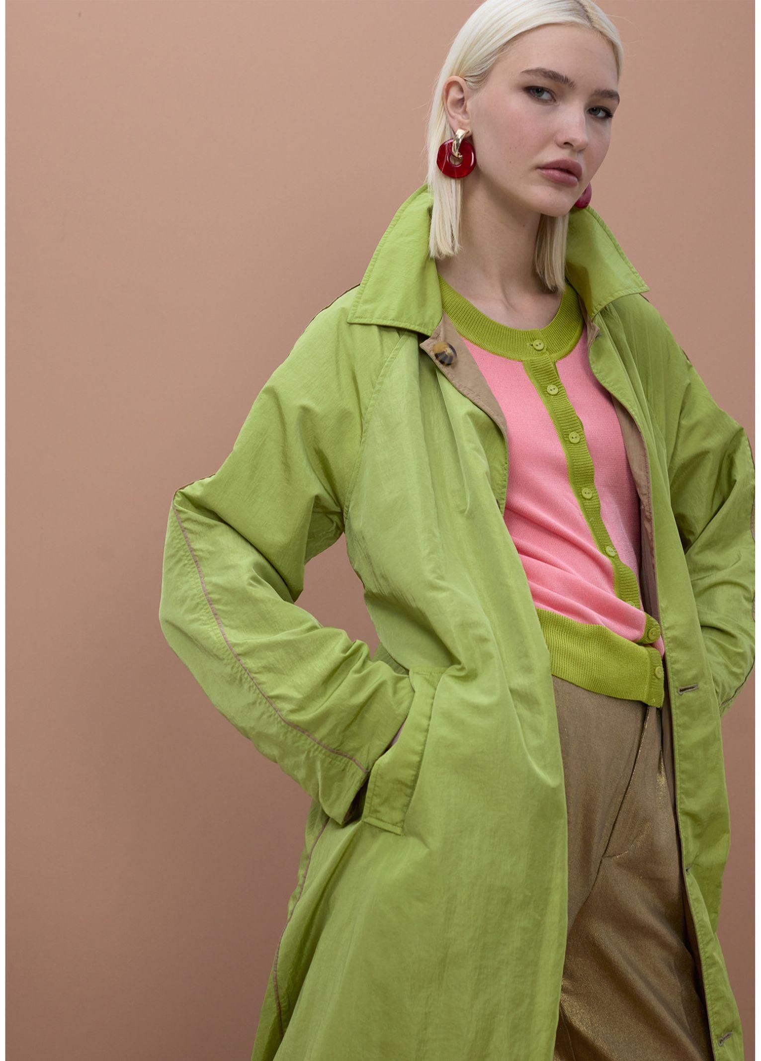 Trench reversibile in tessuto tecnico - Maite MS2601001 062 MAITE 