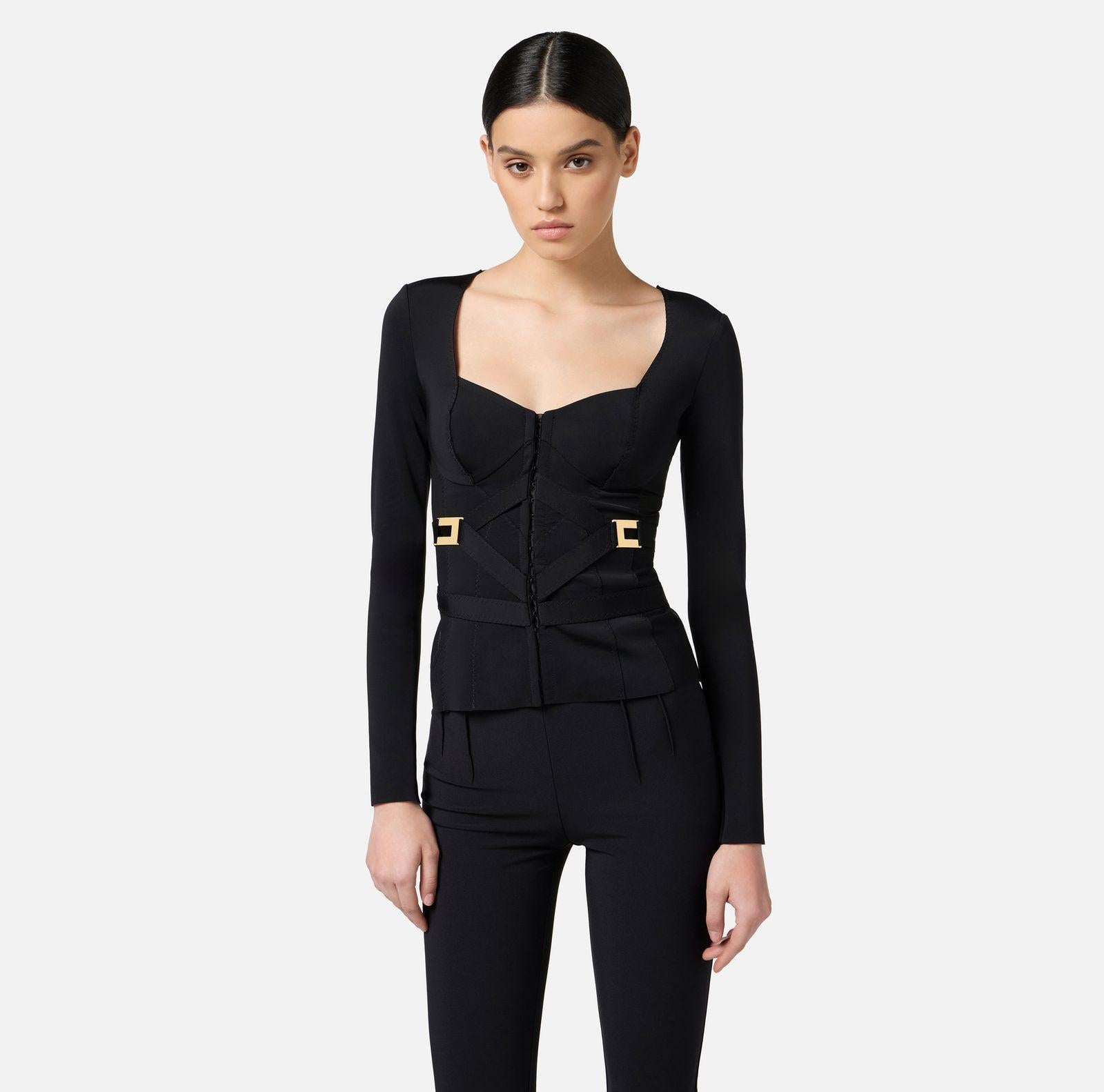 Giacca bielastica GI16056E2 110 ELISABETTA FRANCHI 