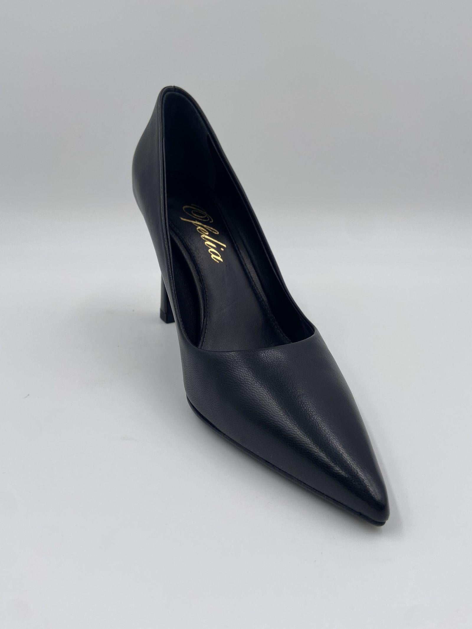 Dècolletè in pelle - Ofelia 2470 NERO OFELIA 