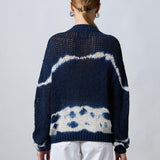 Cardigan tie-dye handmade