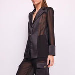 Giacca monopetto trasparente 511FD35017 2001 GAUDI' 