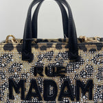 Borsa Casablanca Mini Leopard - Rue Madam Paris CASABLANCAMINITOTE LEOPARD RUE MADAM PARIS 