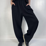 Pantalone gamba ampia - Eleh SS260185 NERO ELEH 