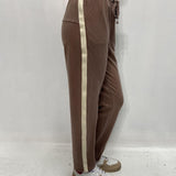 Pantalone con banda laterale - Ofelia 2558 CIOCCOLATO OFELIA 