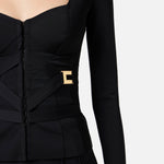 Giacca bielastica - Elisabetta Franchi GI16056E2 110 ELISABETTA FRANCHI 