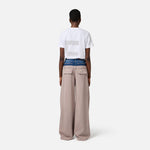 T-shirt in voile ricamato - Elisabetta Franchi MA03151E1 270 ELISABETTA FRANCHI 