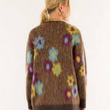 Cardigan in fantasia 3M0905C V407 KONTATTO 