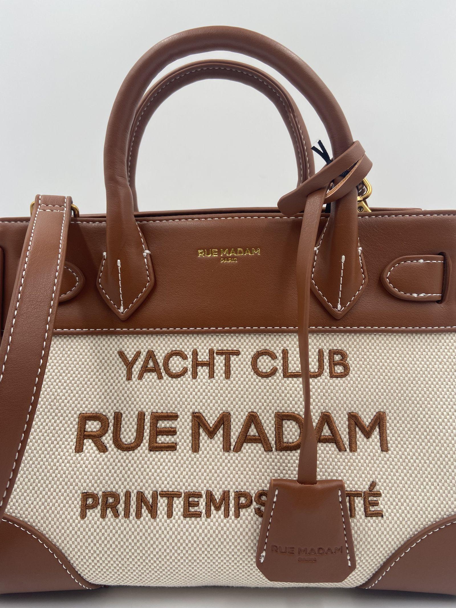 Borsa Riviera Tote mini - Rue Madam Paris RIVIERAMINITOTE MARRONE RUE MADAM PARIS 
