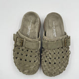 Sandalo Edra Wov in suede - Patrizia Bonfanti EDRAWOV MILITARE PATRIZIA BONFANTI 