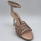 Sandalo tacco strass