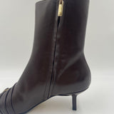 Stivaletto nero con cinturini 9559 NERO SPAZIO MODA 