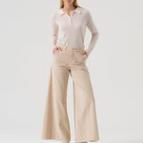 Pantalone flare in velluto FR25WV3014W56901 508 FRACOMINA 