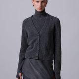 Cardigan boxy in cashmere e seta - Roberto Collina 253F01010 F0121 ROBERTO COLLINA 