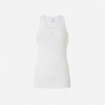 Top canotta a costine con logo uccellini 100807-A2C1 Z04 PINKO 