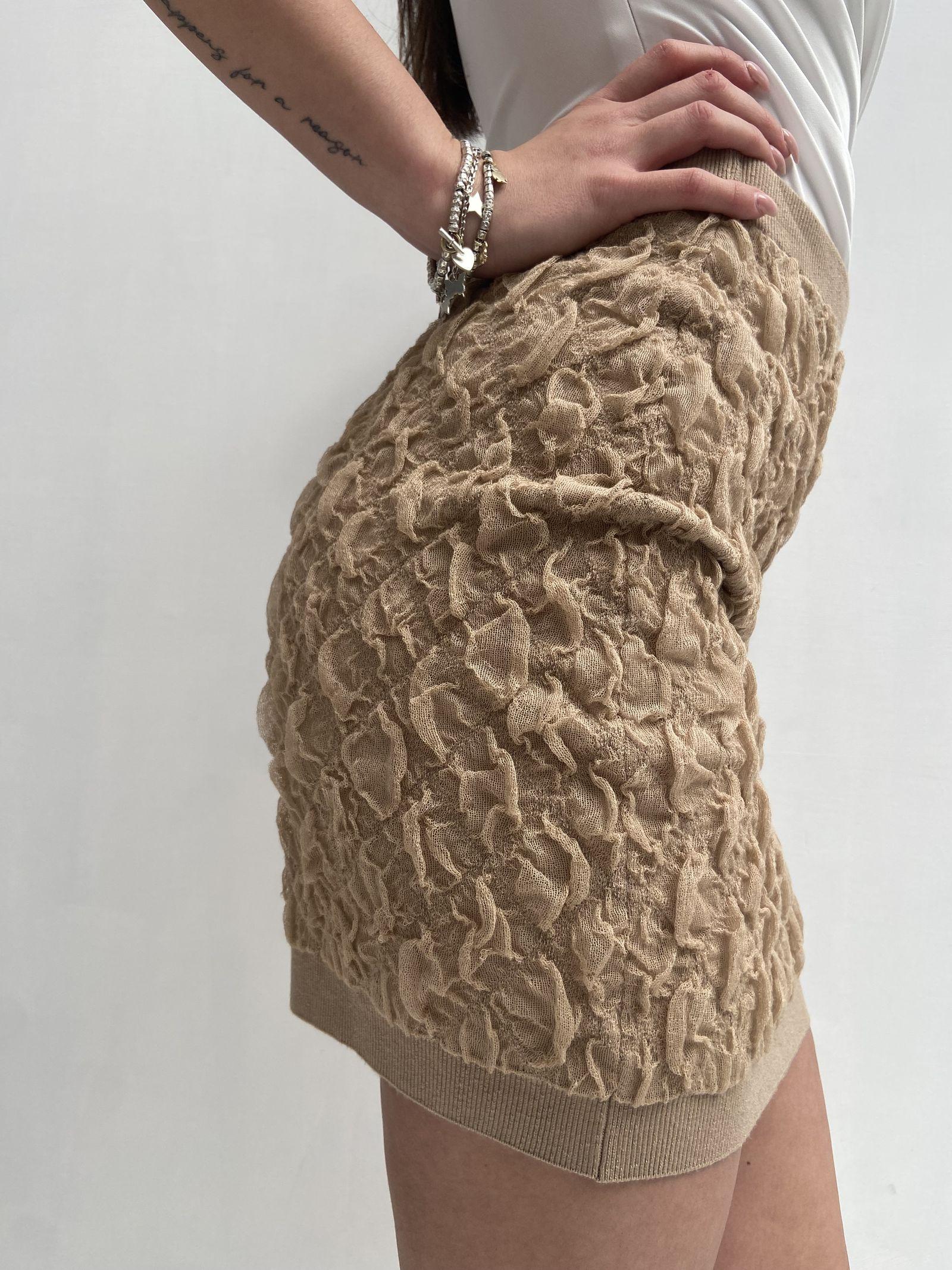 Gonna in maglia - Elisabetta Franchi GK94R41E1 390 ELISABETTA FRANCHI 