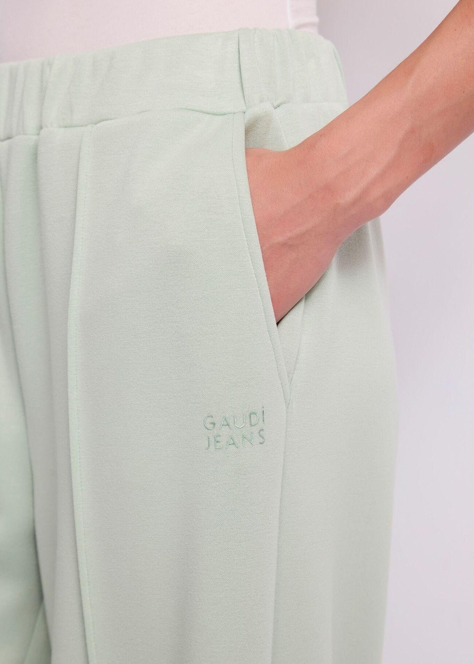 Pantaloni felpa con piega 611BD24007 4524 GAUDI' 