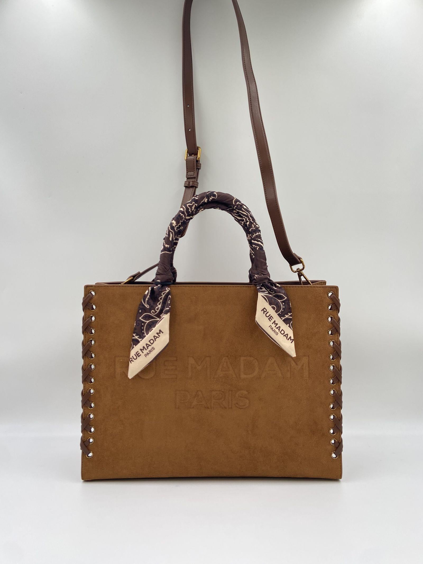 Borsa Apache tabacco 1481 COGNAC RUE MADAM PARIS 