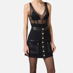 Body in tulle - Elisabetta Franchi BO00256E2 110 ELISABETTA FRANCHI 