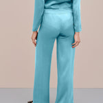 Pantalone largo in raso - Carla G PAFE12 D1 26 CARLA G. 