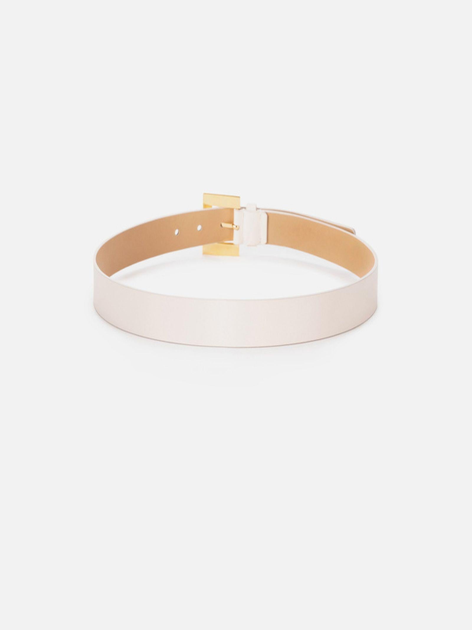Cintura in pelle con logo stampato CT22S46E2 CI14 ELISABETTA FRANCHI 