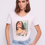 T-shirt con stampa - Gaudi 611BD64062 2100 GAUDI' 