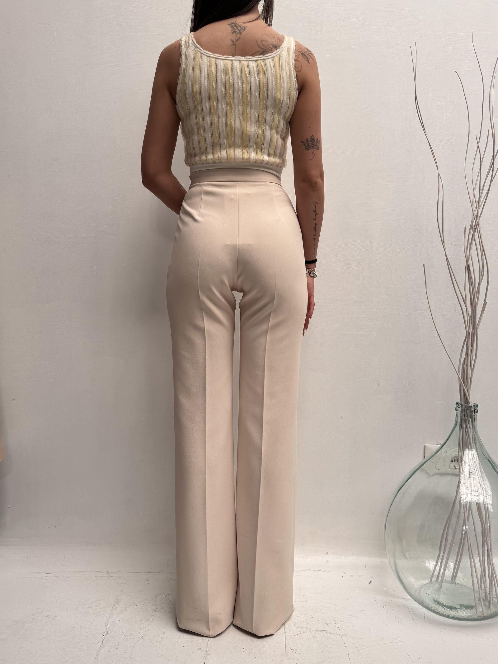 Pantalone gamba larga - Elisabetta Franchi PA04931E2 193 ELISABETTA FRANCHI 