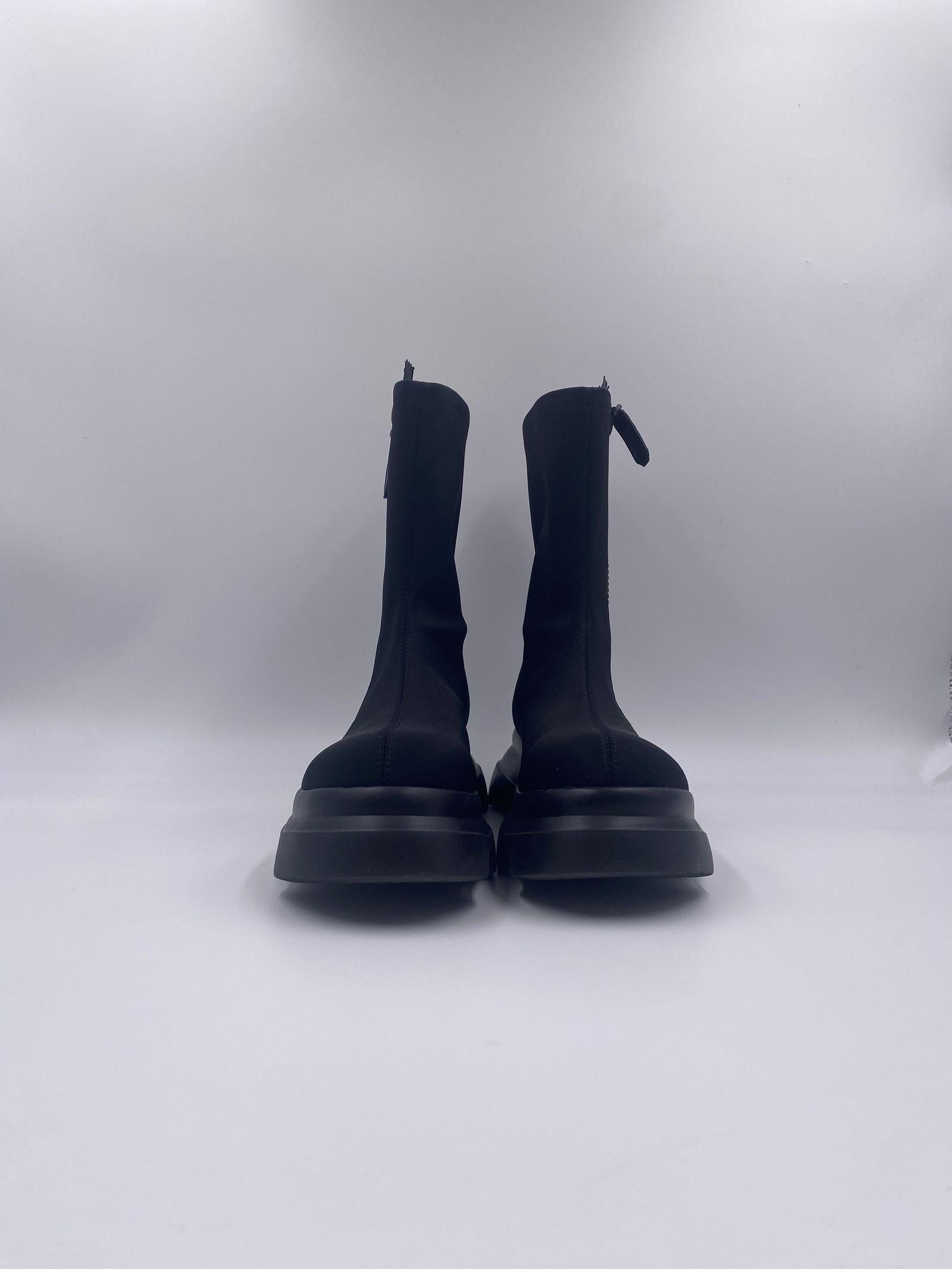 Stivale in neoprene con cerniera PJ512G NERO JEANNOT 