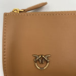 Portacarte con lavorazione chevron 100251A0GK C83Q PINKO 