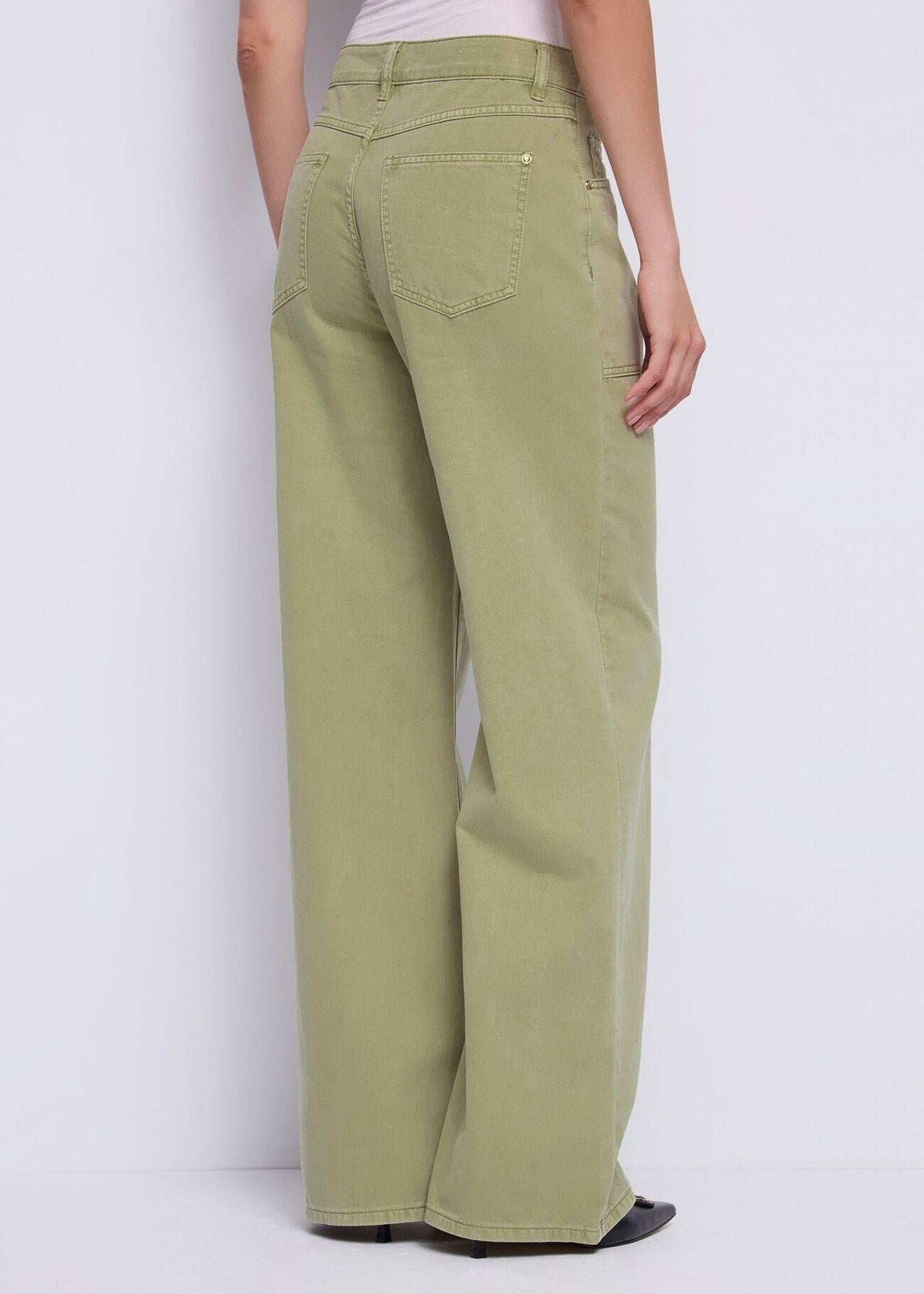 Pantalone wide leg con bottoni - Gaudi 611BD25013 4558 GAUDI' 