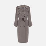 Trench cappotto in lana CP57D46E2 CG8 ELISABETTA FRANCHI 