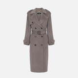 Trench cappotto in lana CP57D46E2 CG8 ELISABETTA FRANCHI 