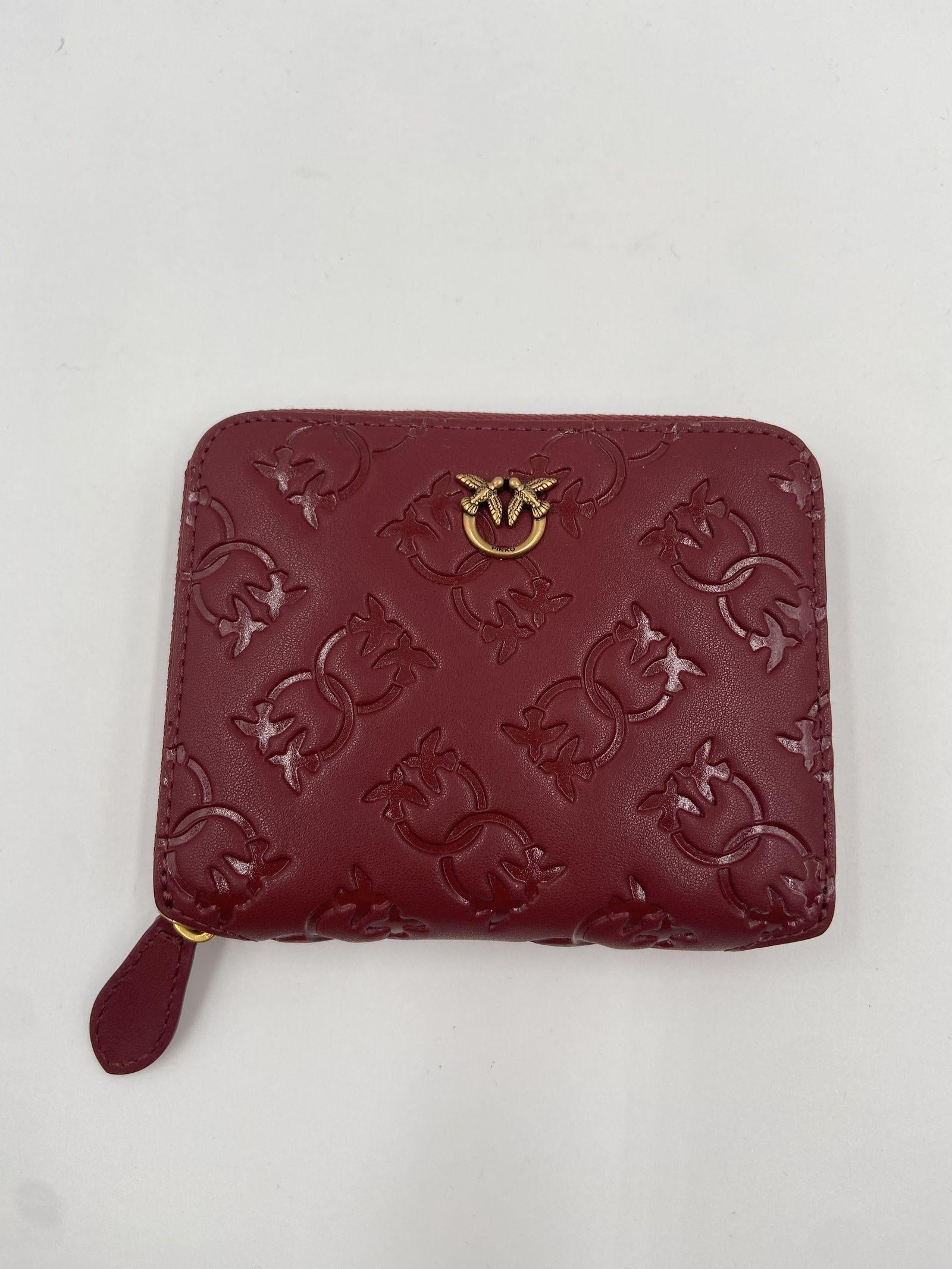 Portafoglio quadrato 100249A1YB Y1HQ PINKO 