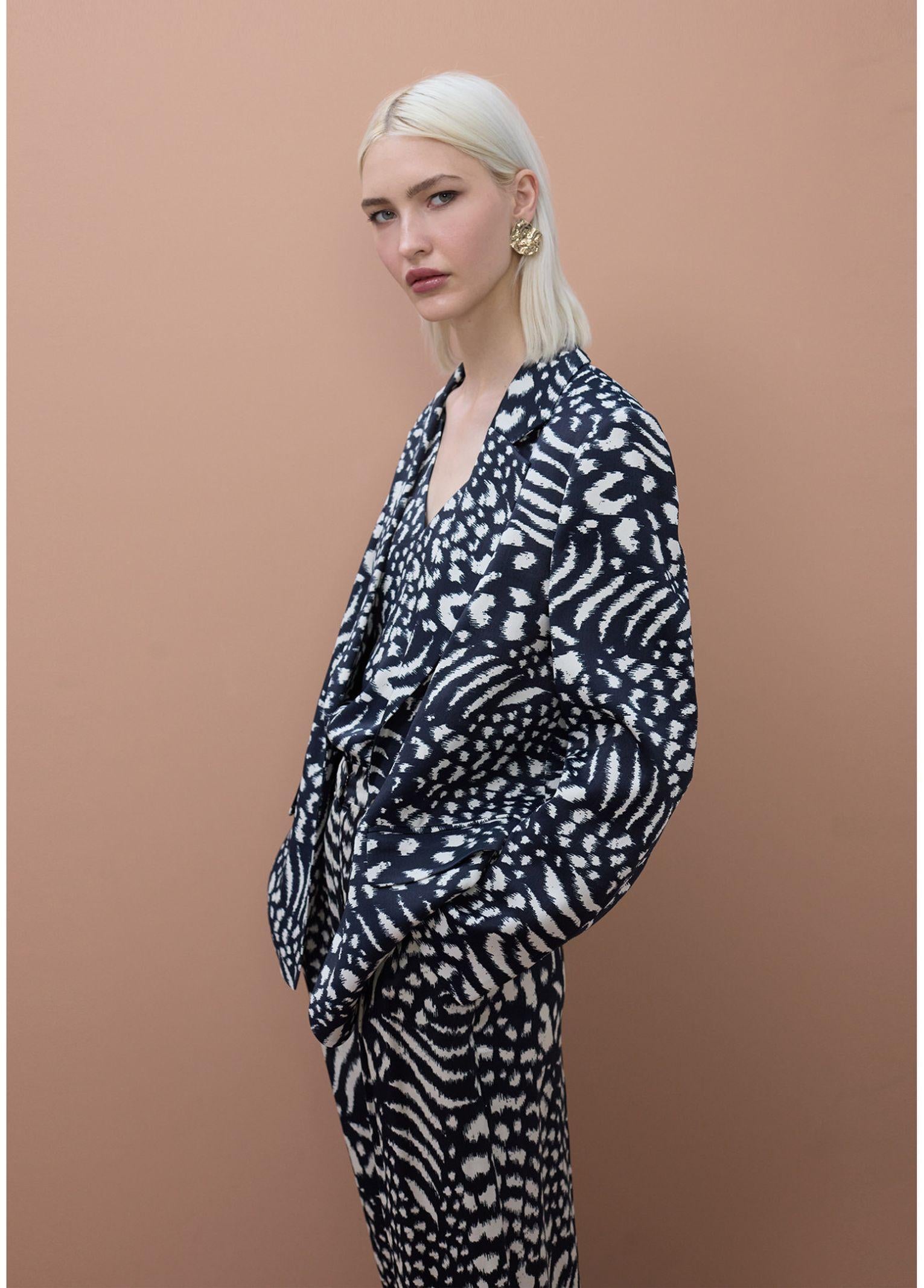 Giacca stampa astratta - Maite MS2602009 20N MAITE 